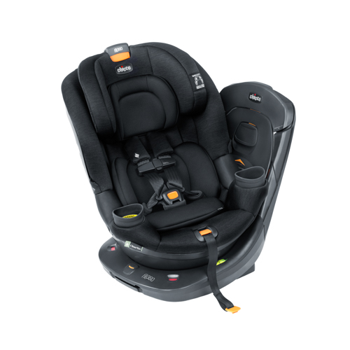 Fit360 ClearTex Rotating Convertible Car Seat, Black