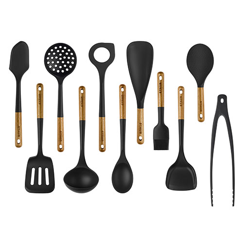 11pc Complete Silicone Kitchen Tool Set