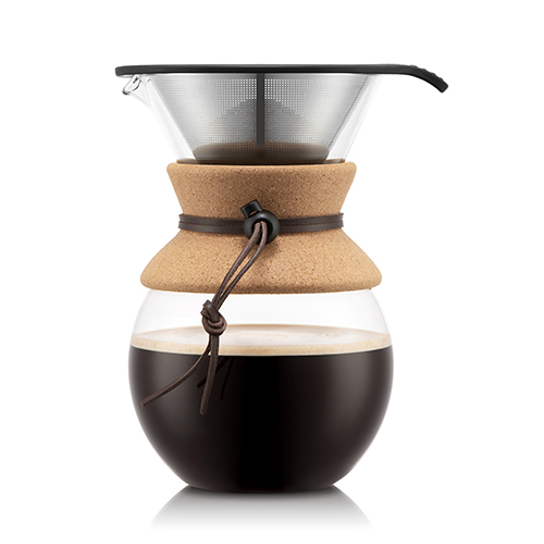 34oz Pour Over Coffeemaker w/ Permanent Filter