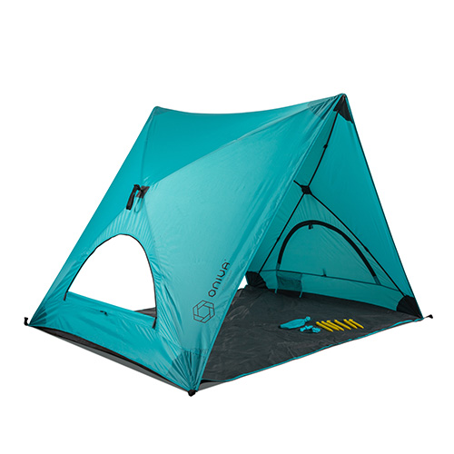 Pismo A-Frame Portable Beach Tent, Aqua Blue