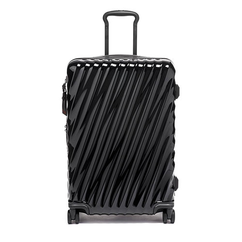 19 Degree Short Trip Hardside Expandable 4 Wheel Packing Case, Black