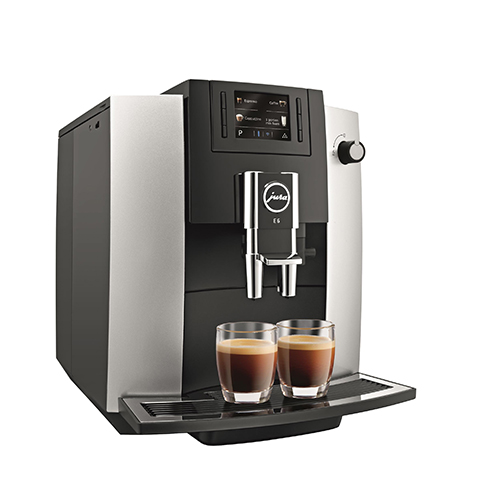 E6 Automatic Espresso Machine/Grinder, Platinum