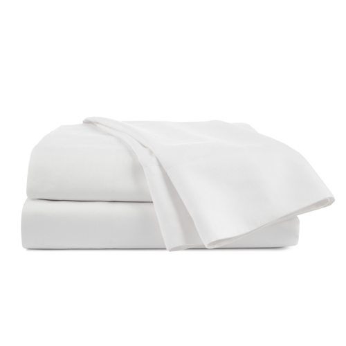 1200 Thread Count Solid Sheet Set - Queen, White