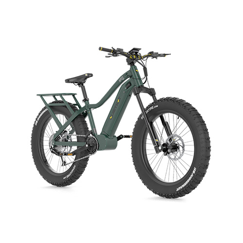 17" Apex 1000W E-Bike, Evergreen