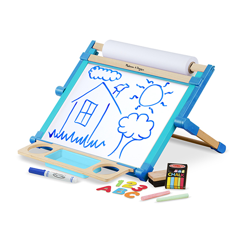 Deluxe Double Sided Tabletop Easel, Ages 3+ Years