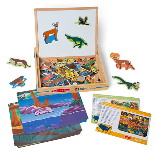 National Parks Picture Matching Magnetic Game, Ages 3+ Years