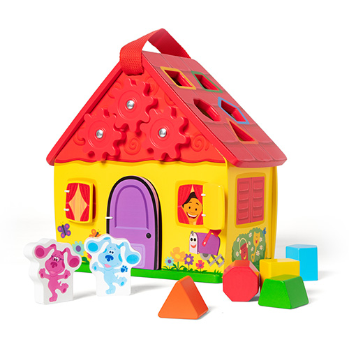 Blues Clues & You! Wooden Take-Along House, Ages 18+ Months