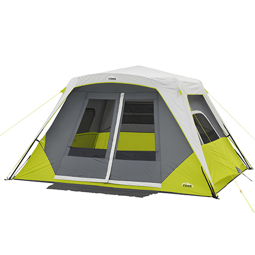 6 Person Instant Cabin Tent w/ Awning