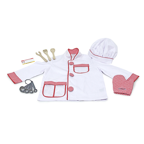 Chef Role Play Costume Set, Ages 3-6 Years