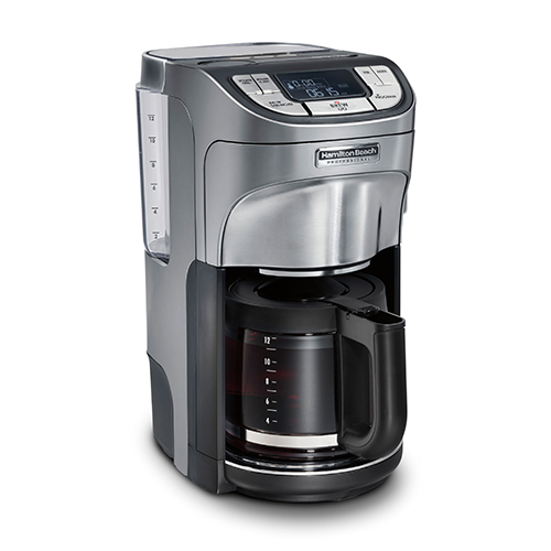12 Cup Professional Programmable Coffeemaker, Silver