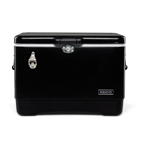 Legacy 54qt Cooler, Black Stainless Steel