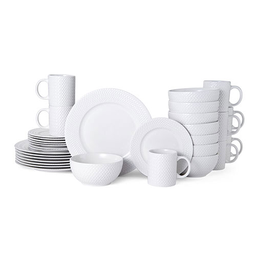 Winston 32pc Porcelain Dinnerware Set