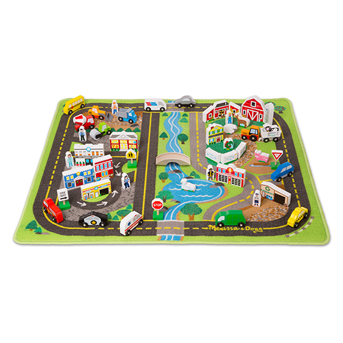 Deluxe Road Rug Play Set, Ages 3+ Years