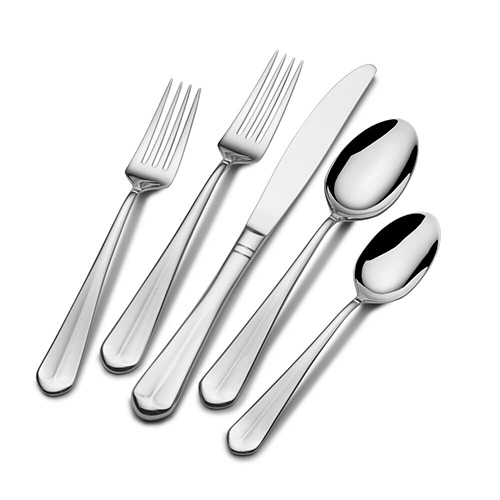 Colette 45pc 18/10 Stainless Steel Flatware Set