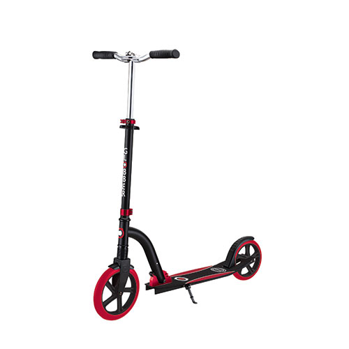 NL 230-205 Duo Big Wheel Folding Scooter - Ages 14+ Years, Red