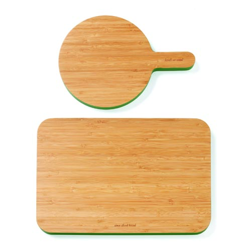 Knock On Wood 2pc Cutting Board Set