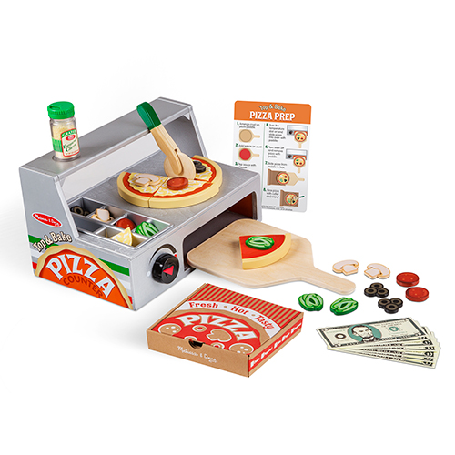 Top & Bake Pizza Counter, Ages 3+ Years