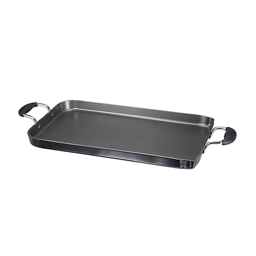 18" x 11" Nonstick Double Burner Family Griddle