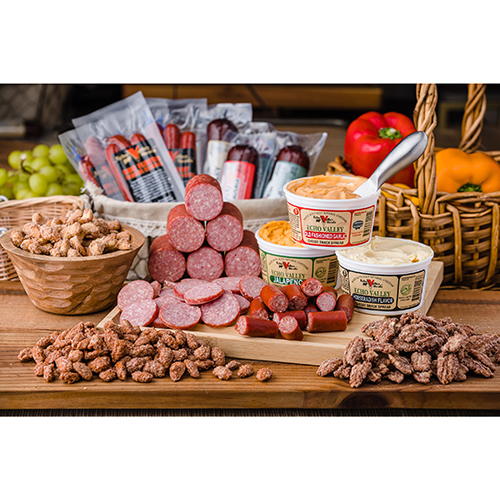 Sausage, Sticks, Cheese & Gourmet Nuts 24pc Set