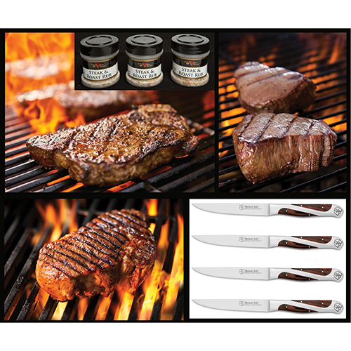 Cattlemans Steak & Knife Set