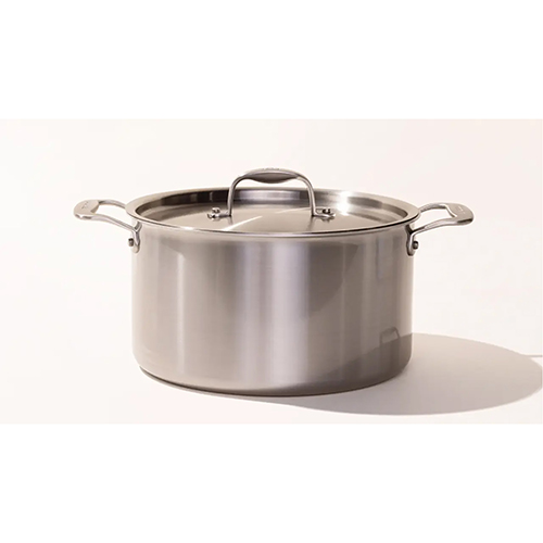 8qt 5-Ply Stainless Clad Stockpot w/ Lid