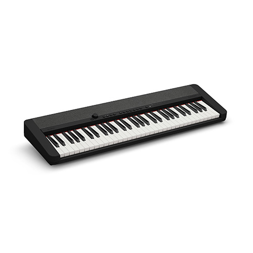 Casiotone Ultra-Portable 61-Key Keyboard, Black