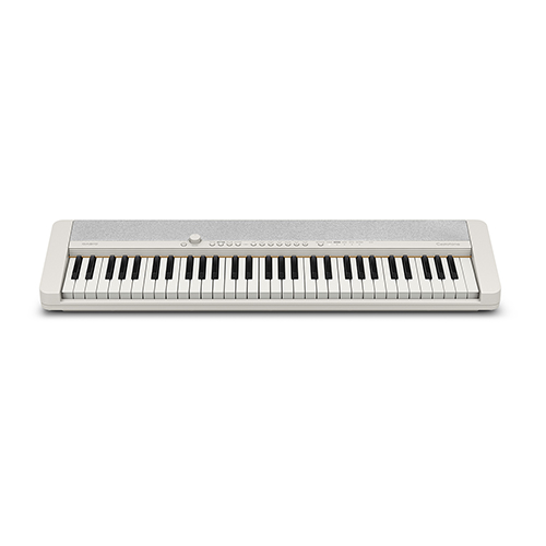 Casiotone Ultra-Portable 61-Key Keyboard, White