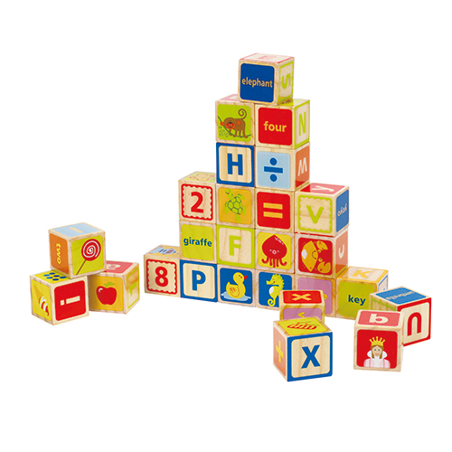 26pc ABC Stacking Blocks, Ages 2+ Years