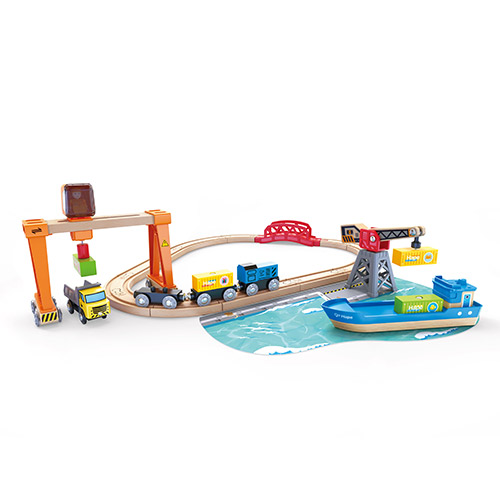 Lift & Load Harbor Train Set, Ages 3+ Years
