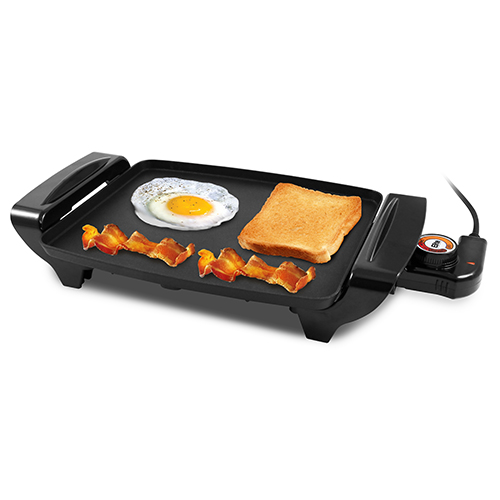 10.5" Electric Nonstick Griddle w/ Cool Touch Handles