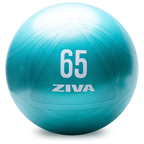 Chic 65cm Anti-Burst Core Fit Ball w/ Hand Pump, Turquoise