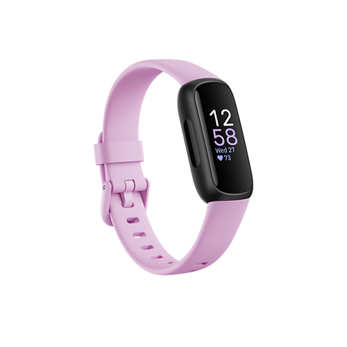 Inspire 3 HR Health & Fitness Tracker, Lilac Bliss