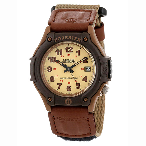 Forester Sport Analog Watch, Tan