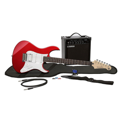 Gigmaker Electric Guitar PAC012 w/ Amp Guitar Package, Red