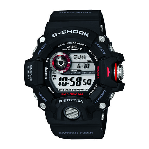 G-Shock Rangeman Solar Triple Sensor Watch, Black