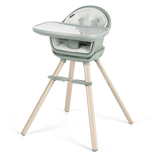 Moa 8-in-1 High Chair - EcoCare, Classic Green