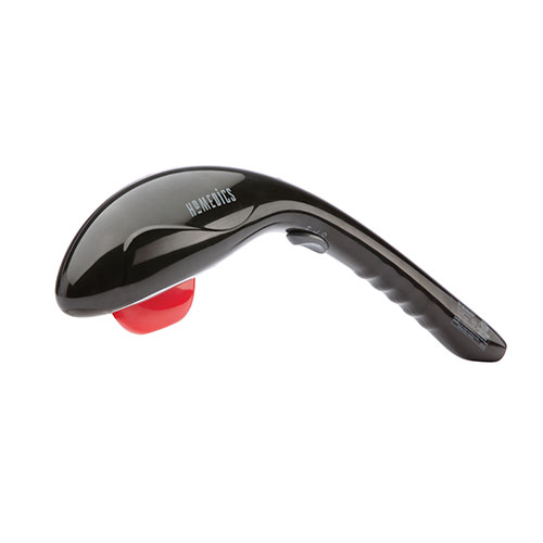 Cordless Percussion Body Massager with Soothing Heat, Black