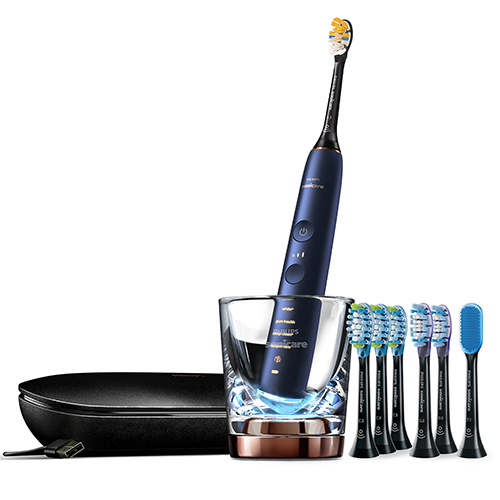 Sonicare DiamondClean Smart Series 9700 Toothbrush, Lunar Blue