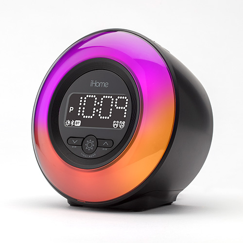 PowerClock Glow Bluetooth Color Change Alarm Clock