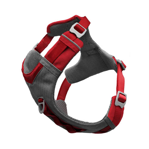 Journey Air Dog Harness, Chili Red/Charcoal - Small