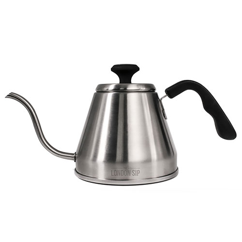 RiteTemp Stainless Steel Goosneck Kettle w/ Beverage Thermometer