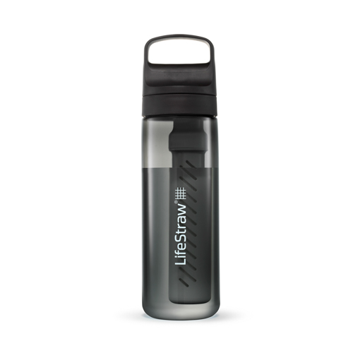 Lifestraw Go 22oz Filtered Water Bottle, Nordic Noir