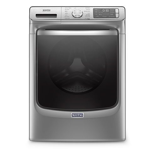 Smart 5 Cu Ft Front Load Washer w/ 24 Hour Fresh Hold, Metallic Slate