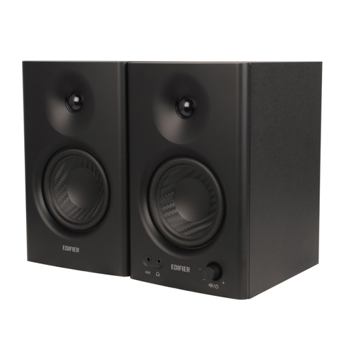 MR4 Powered Studio Monitor 2.0 Speakers - Set of 2, Black