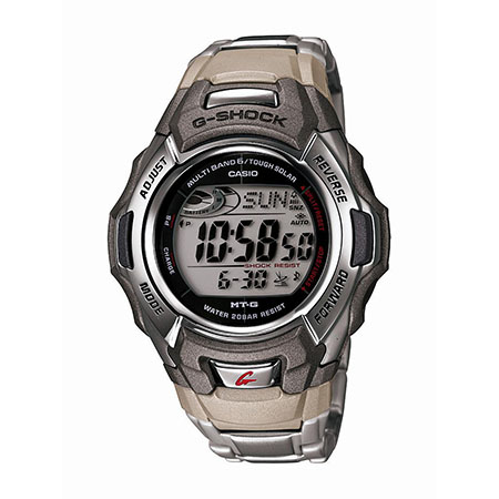 G-Shock Multi-Band Atomic Watch, Stainless Steel Band