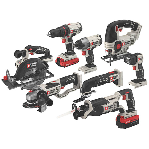 20V MAX Lithium-ion 8-Tool Combo Kit
