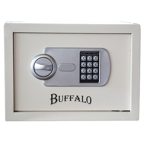 Personal Safe w/ Keypad Lock, Beige