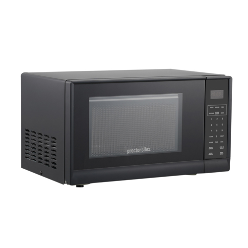 0.7 Cubic Foot 700W Microwave Oven, Black