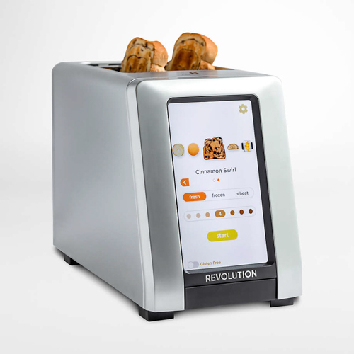 R270 InstaGLO Touchscreen Toaster, Brushed Platinum