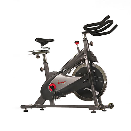 Clipless Pedal Premium Indoor Exerise Cycling Bike w/ Chain Drive